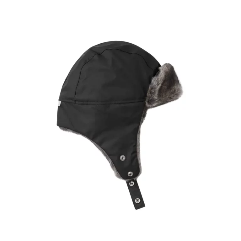 Детская шапка Reima Ilves черная для активного отдыха, походов и путешествий, подходит для занятий спортом и альпинизма