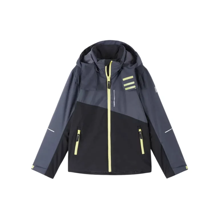 Детская куртка Reimatec Kaaranka JR черная для активного отдыха, путешествий, походов, одежды и обуви для спорта и туризма