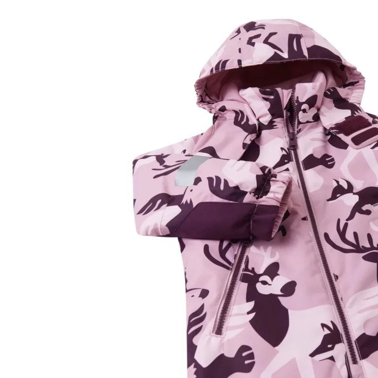Детский комбинезон Reimatec Kurikka серый розовый для активного отдыха походов туризма и путешествий в интернет-магазине спортивной одежды и обуви