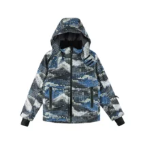 Детская куртка Reimatec Tirro JR мягкая черная для активного отдыха походов и путешествий в интернет магазине спортивной одежды и обуви для активной жизни