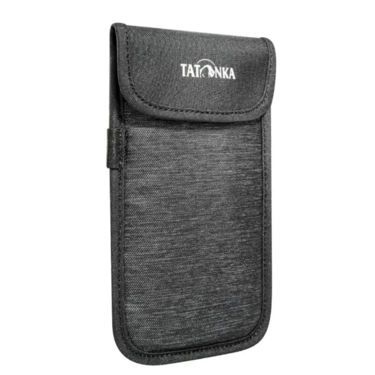 Чехол Tatonka Smartphone Case XXL off black для активного отдыха, походов, туризма, путешествий и носимой экипировки для улицы