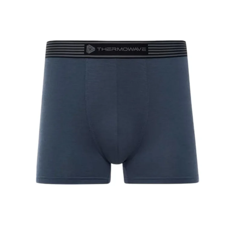 Трусы Thermowave Merino Life Boxers Mns серо-синие для активного отдыха спорт одежды и обуви для туризма походов и альпинизма на онлайн магазине