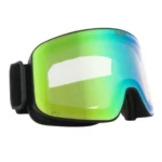 Горнолыжная маска UVEX Pyrit V черная матовая зеленая прозрачная для активного отдыха снаряжение для горных походов и путешествий в интернет магазине экипировки для активной жизни