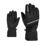 Перчатки Ziener Gezim черные для активного отдыха, походов и путешествий в интернет-магазине спортивной одежды и обуви