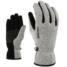 Перчатки Ziener Imagio серо-меланж для активного отдыха путешествий и альпинизма в интернет-магазине спортивной одежды и обуви