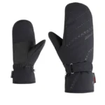 Теплые варежки Ziener Kevi черные для активного отдыха, походов и путешествий, спортивная одежда и обувь для активной жизни