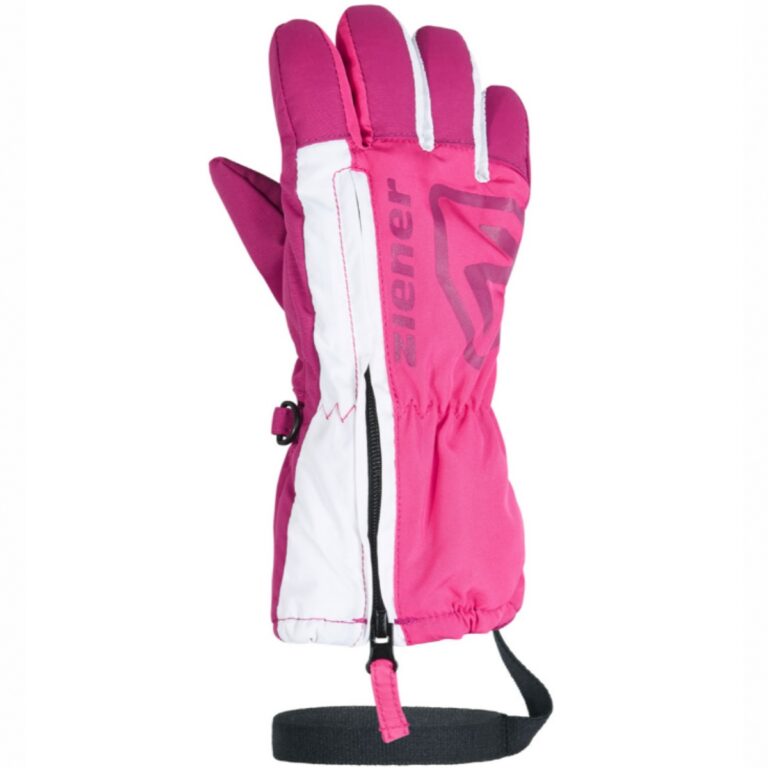 Перчатки Ziener Leo поп розовые для активного отдыха, туризма и альпинизма в спортивной одежде и обуви для путешествий и походов