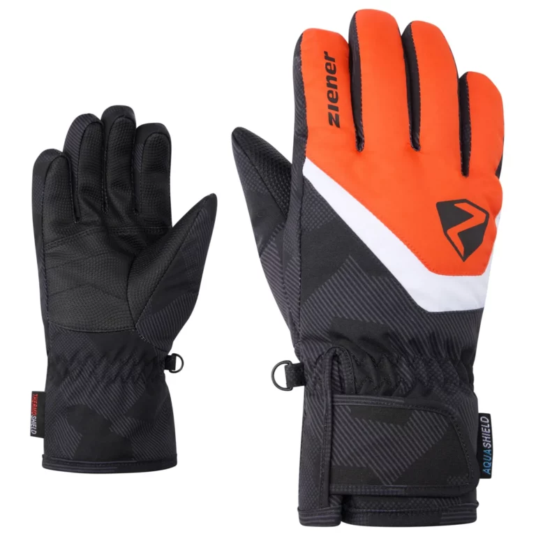 Перчатки Ziener Loriko новая красная для активного отдыха походов и путешествий, спортивной одежды и обуви для альпинизма и туризма