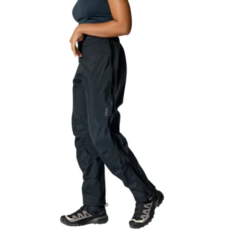 Штаны для активного отдыха и альпинизма Rab Downpour Mountain Wmn черные на онлайн магазине спортивной одежды и обуви для походов и путешествий