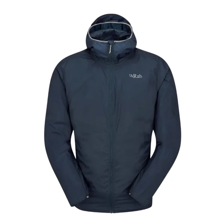 Куртка Rab Vital Hoody Mns tempest blue для активного отдыха, походов и путешествий, одежда и обувь для хайкинга и альпинизма