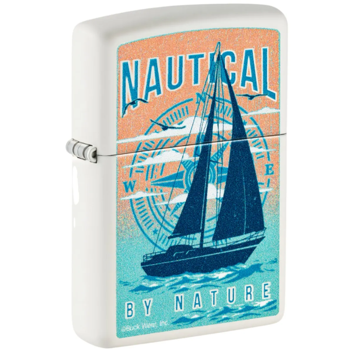 Зажигалка Zippo 214 Buck Wear BW-RO-1645926 Nautical для активного отдыха, походов, путешествий, одежды и обуви для туризма и альпинизма