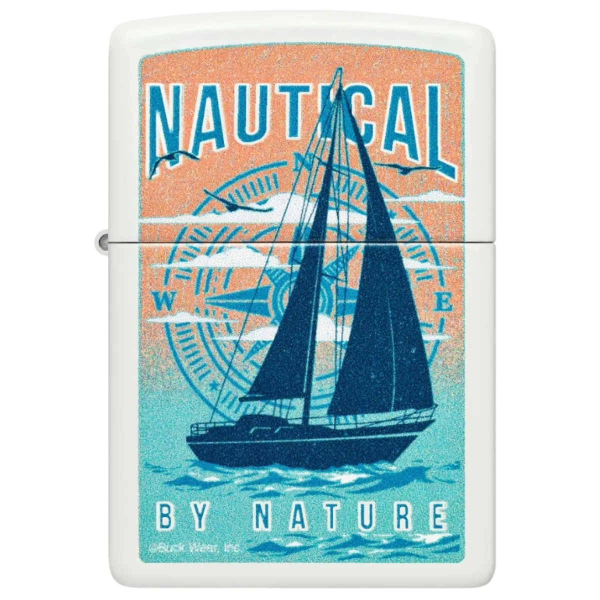 Зажигалка Zippo 214 Buck Wear BW-RO-1645926 Nautical для активного отдыха кемпинга и туризма, одежда и обувь для путешествий и альпинизма